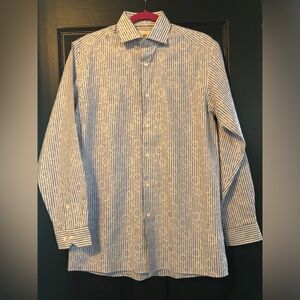 Blue Striped Men's Shirt
Ben Sherman
Size 15